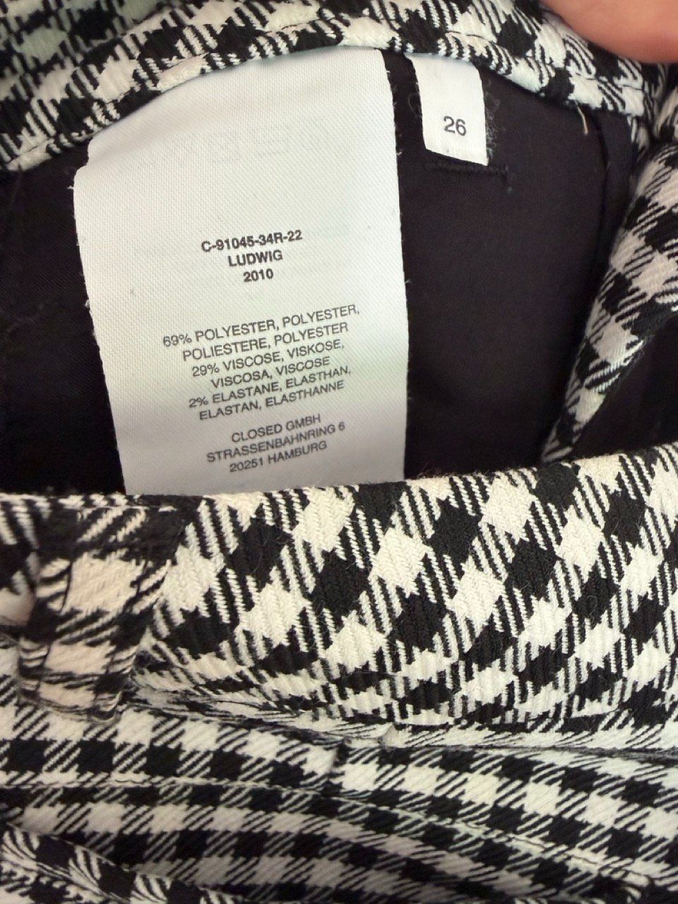 Closed Pantaloni: CLOSED HOSE MODELL LUDWIG GRÖSSE 26 – Usato da Zürich venduto da jonny_s 4