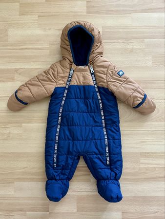 Combinaison d'hiver bébé enfant 68 C&A 3-6 mois 