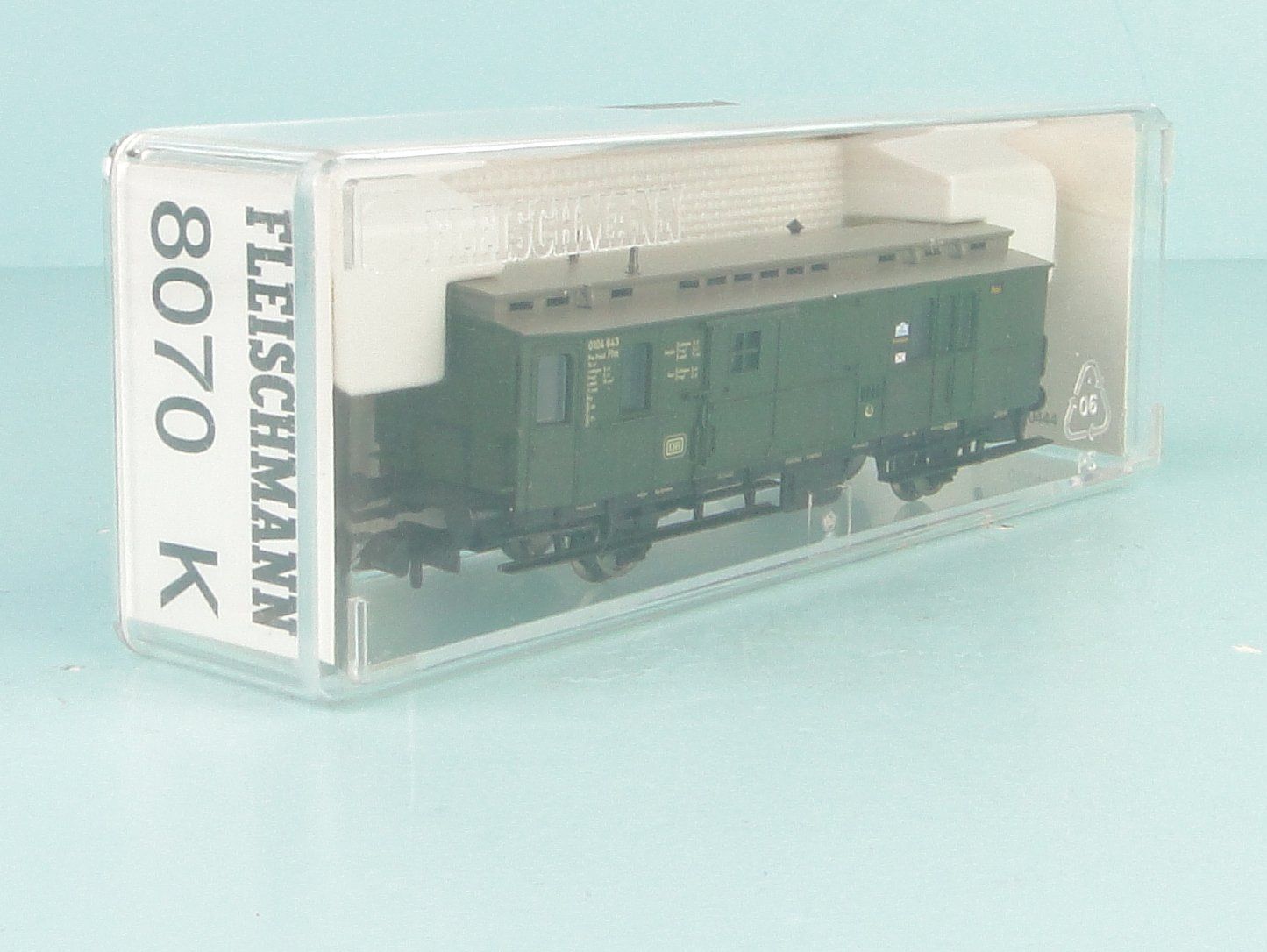 Fleischmann Modellini di ferrovie: Fleischmann 8070 DB Gepäckwagen – Usato da Bülach venduto da Albitrain 1