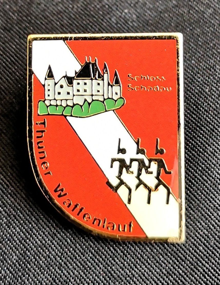 Schweizer Armee Placchette & Badge: Thuner Waffenlauf. 5 Pins – Nuovo (secondo la descrizione) da Thun venduto da Dl3604 5