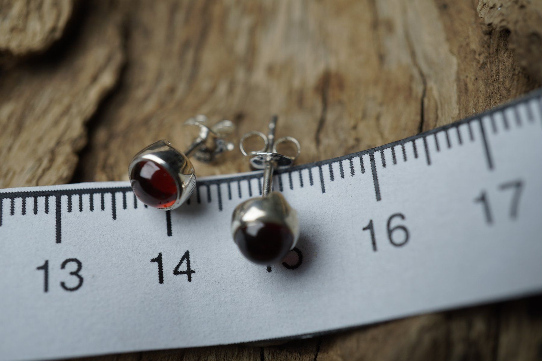Orecchini pendenti & Orecchini a lobo: Granat 6mm    Rot Ohrstecker   925 Silber – Nuovo e nell'imballaggio originale da Balgach venduto da top_silver 4