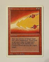 Magic The Gathering Fork 1x Revised