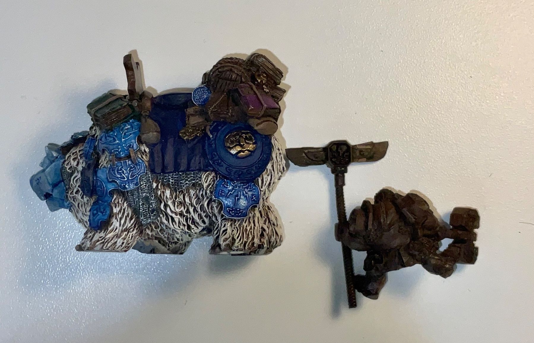 Statuette: Sciborminiatures: Dwarf Wizard on Warbear – Nuovo e nell'imballaggio originale da Zürich venduto da ver_b8j6 4