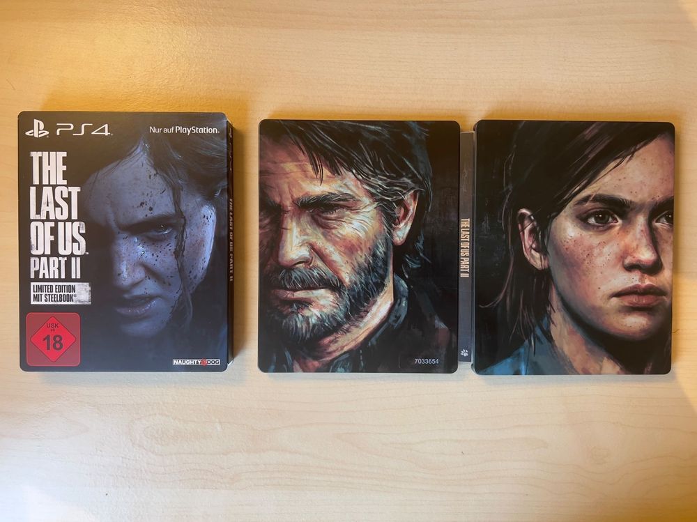 last of us part 2 ps5 steelbook