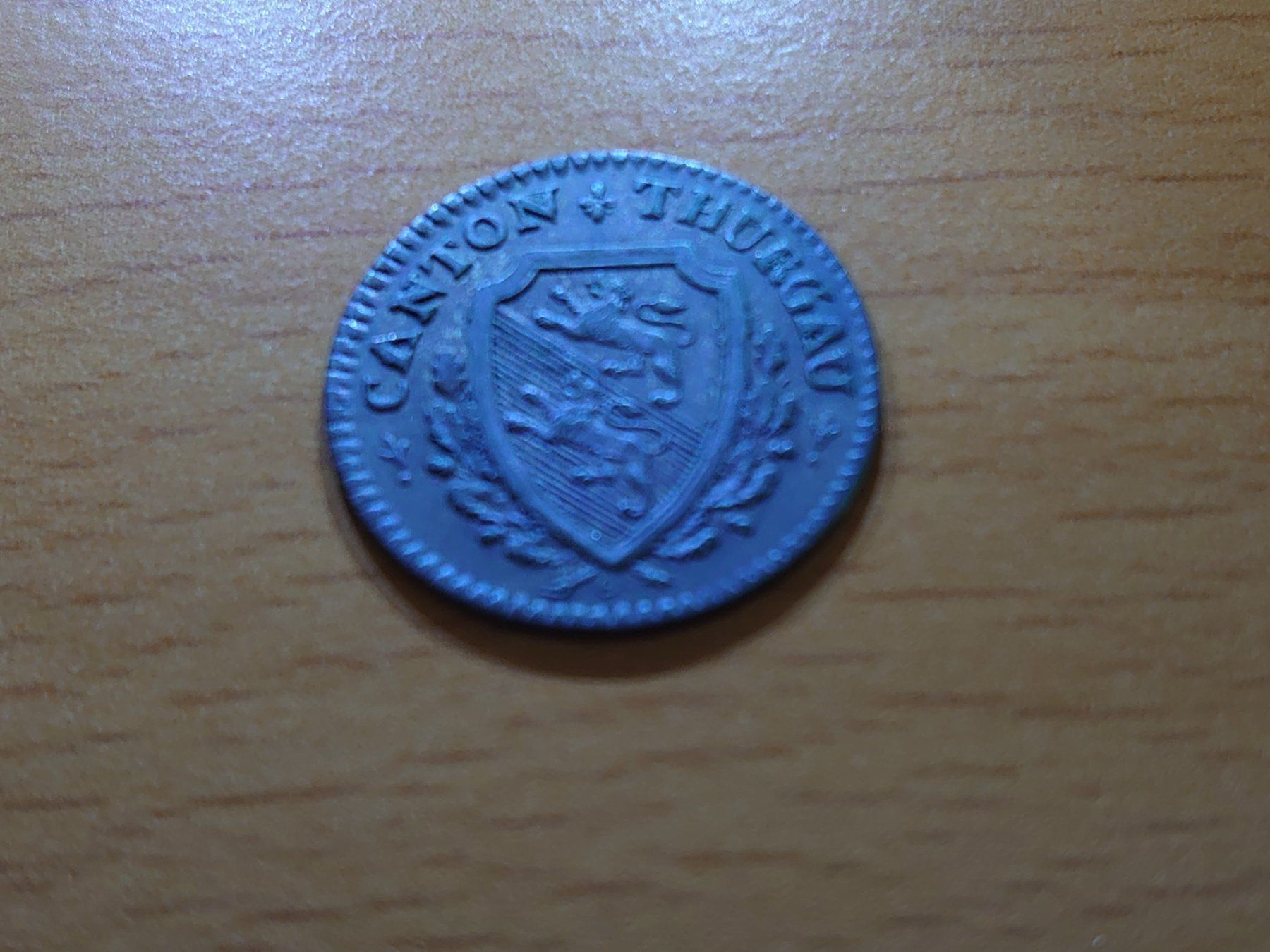Tutti le monete: Thurgau: 1/2 Batzen 1808 - ***TOP*** – Usato da Pfungen venduto da Aguti77