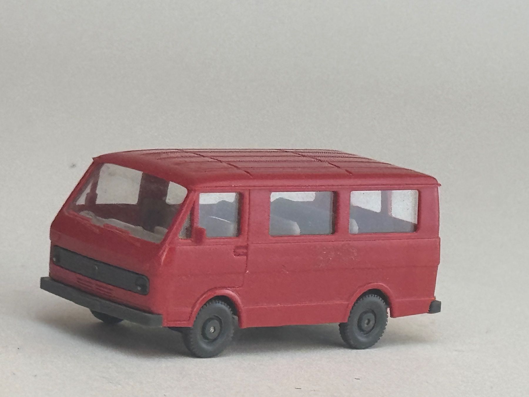 Wiking Modellini d'auto: HR--Wiking VW LT Bus rot – Usato da Elm venduto da Wikmtz