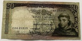 Portugal 20 Escudos 26.05.1964