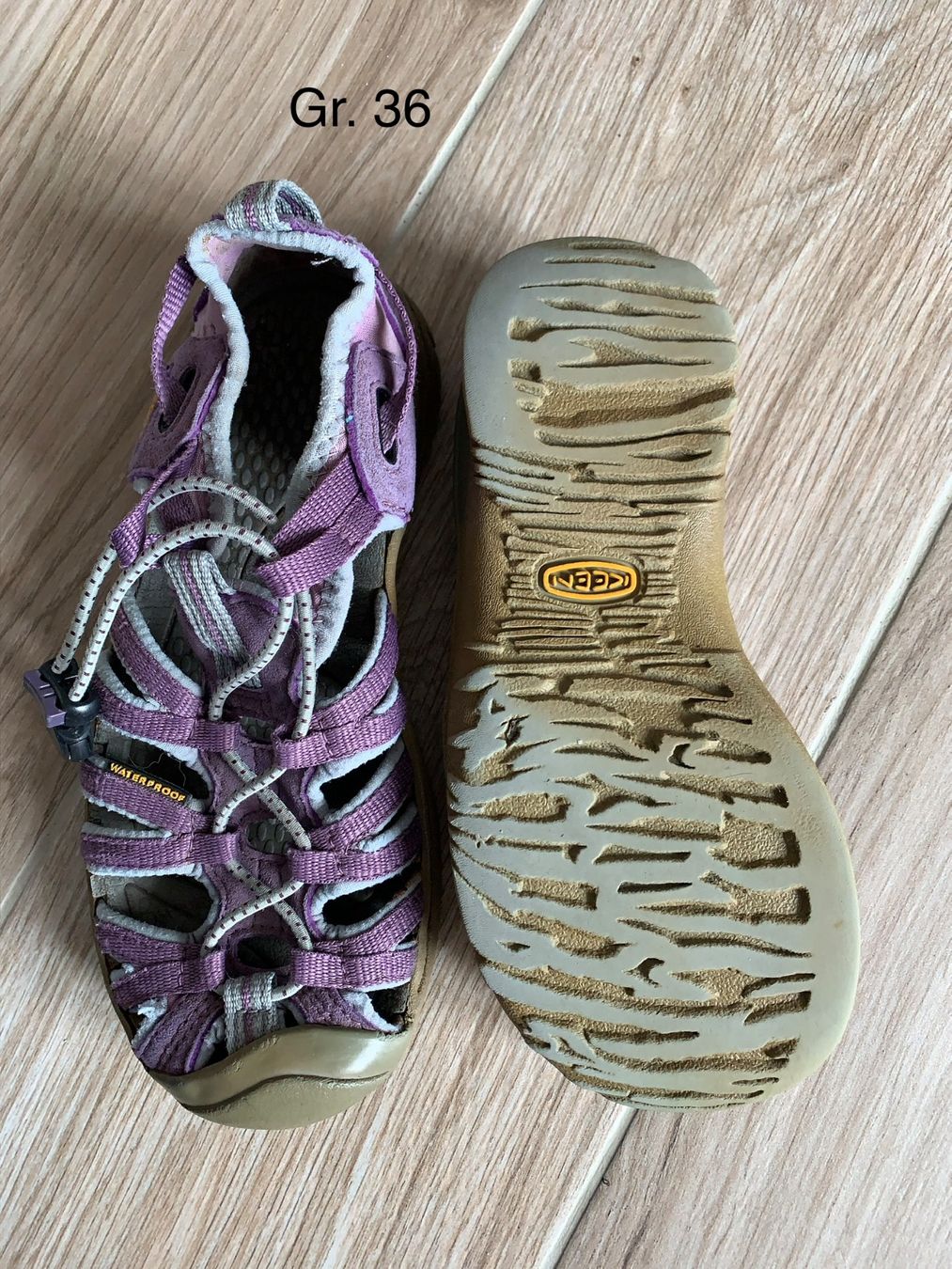 Keen Scarpe per ragazze: Keen Sandalen Gr. 36 violett – Usato da Rudolfstetten venduto da Joyw