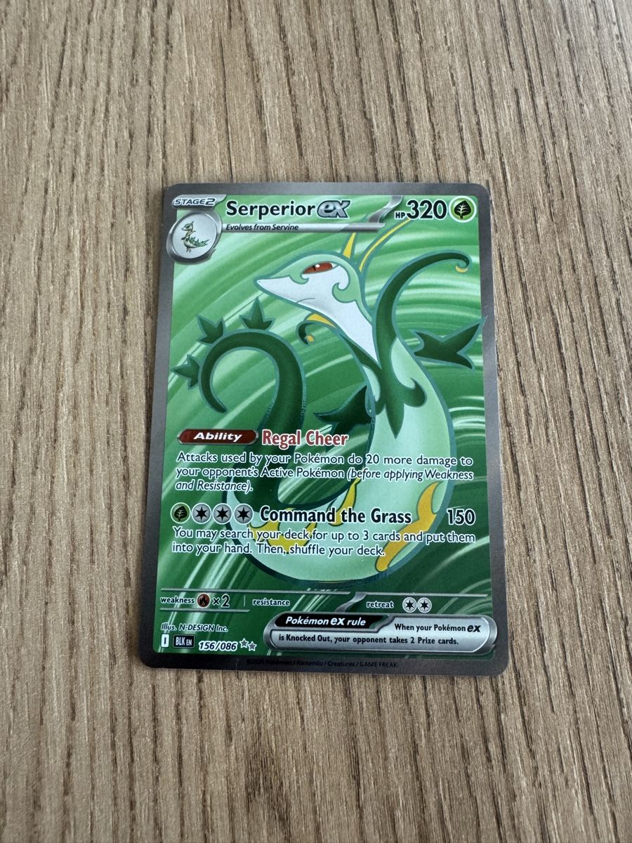 Pokémon Carte collezionabili: Serperior EX 150/088 – Usato da Bellinzona venduto da Yanpa