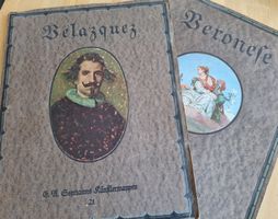 Velazquez et Véronèse - Albums d'art vintage - 1921