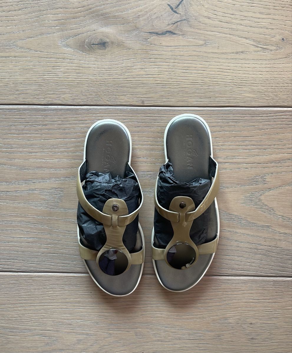 Scarpe da donna: Hogan Sandale Gr.38 – Usato da Richterswil venduto da Luisavia222 2