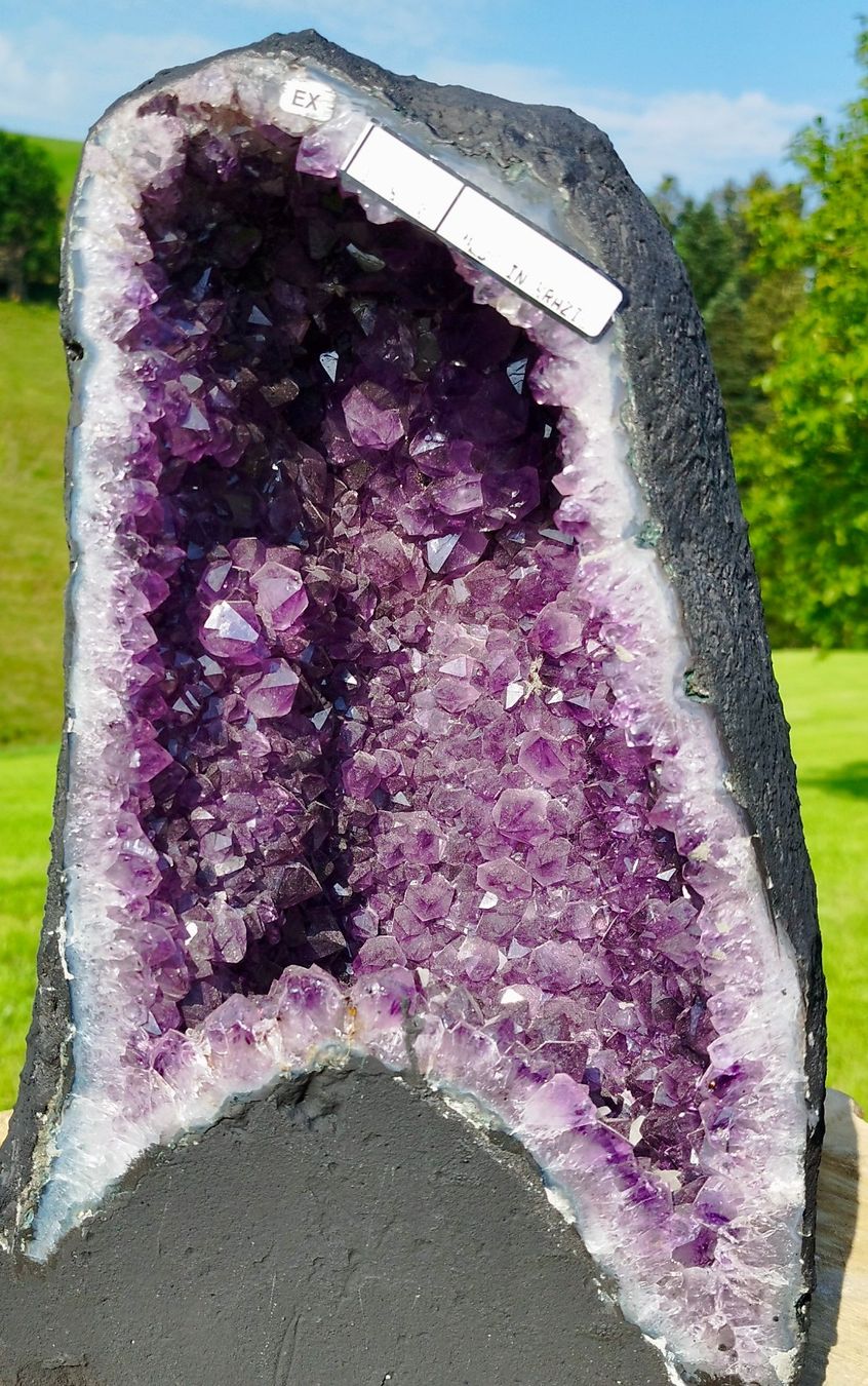Mineralien & Heilsteine: Herrliche Amethystendruse mit einem Kräftigen violett – Neu (gemäss Beschreibung) aus Rheineck von  1