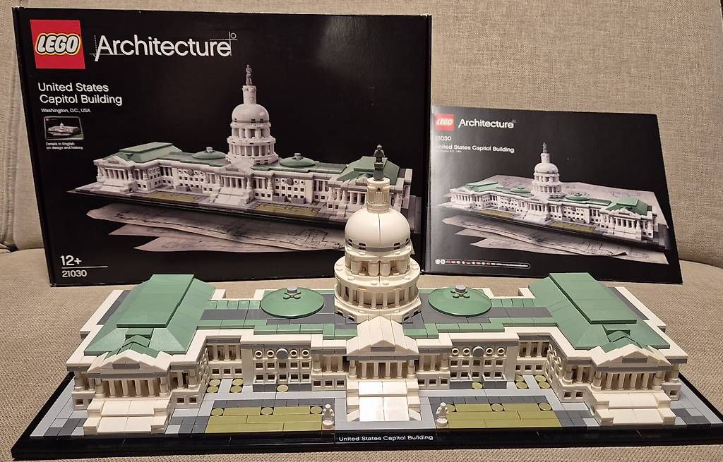 Jeux de construction: LEGO Architecture Capitole House – D'occasion à bernex par fabriceznn