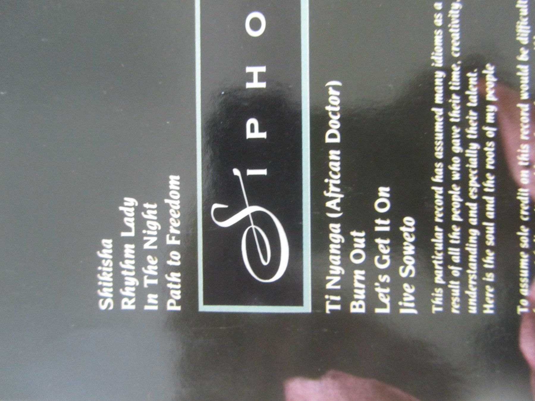 Dischi in vinile: Sipho Mabuse,   AFRO - Sound – Usato da Seengen venduto da mikelele 2
