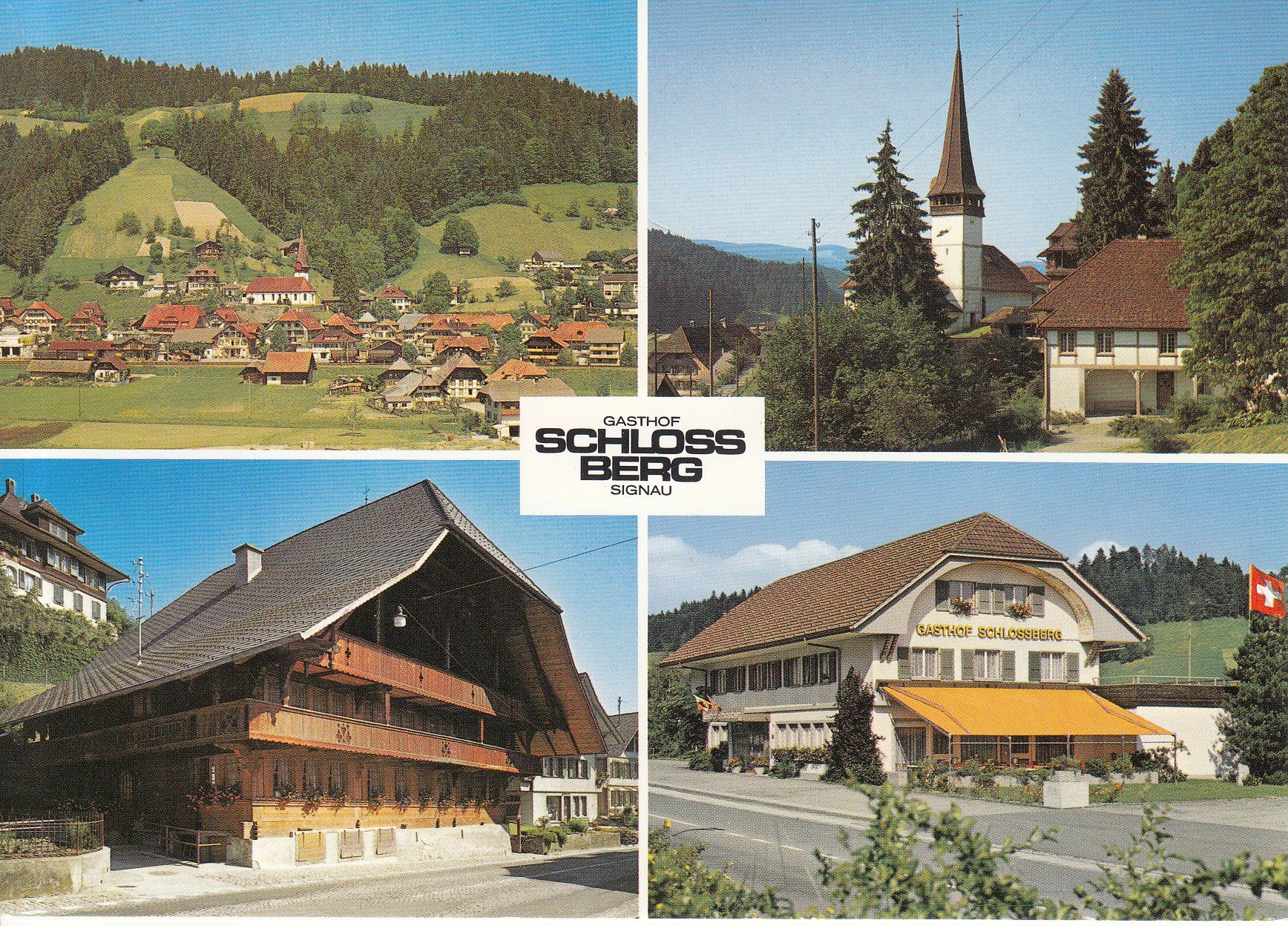 Cartoline postali: Signau Schlossberg 1986 – Usato da Bürglen TG venduto da StampGraf