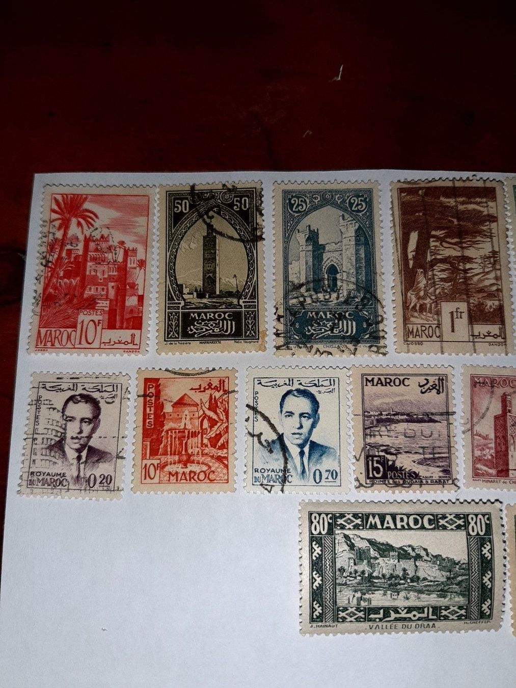 Tutti i francobolli: 16 timbres maroc – Nuovo (secondo la descrizione) da Le locle venduto da juliensaran 1