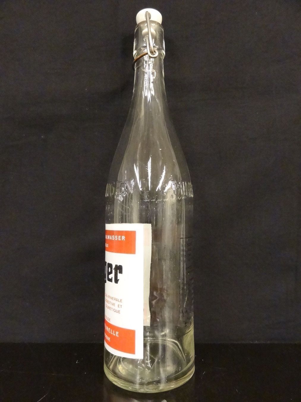 Bottiglie: alte Flasche EPTINGER MINERALWASSER – Usato da Kerzers venduto da Flaschenposten 2