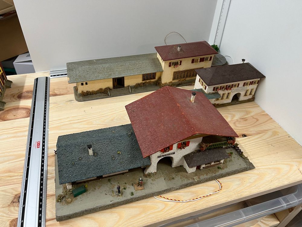 Retro Gebäude / Konvolut / Bahnhof / Post Faller ab 1950 (Gebraucht) in ...