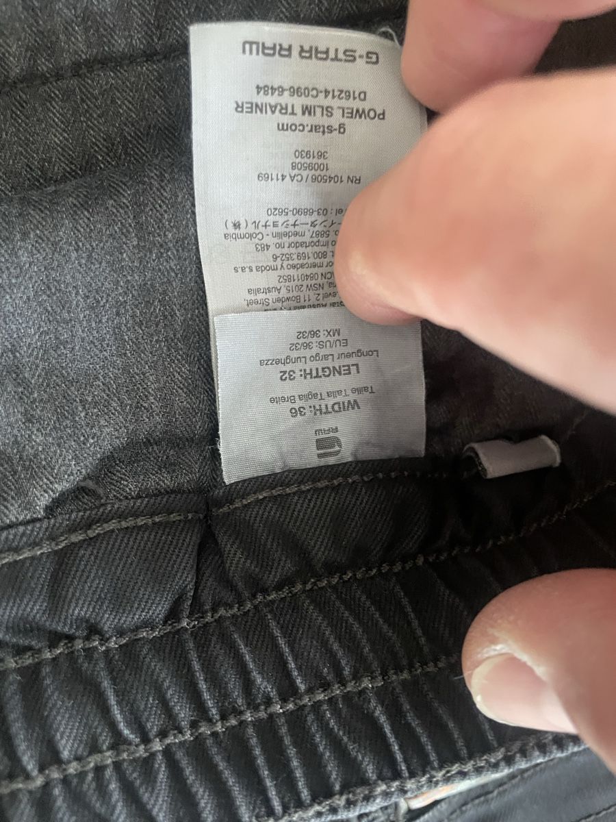 G-Star Pantaloni: G-Star Hose cargo schwarz – Nuovo (secondo la descrizione) da St. Gallen venduto da zue_9mnd 1