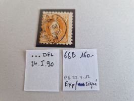 Stehende 66B, signiert, ab 1.-