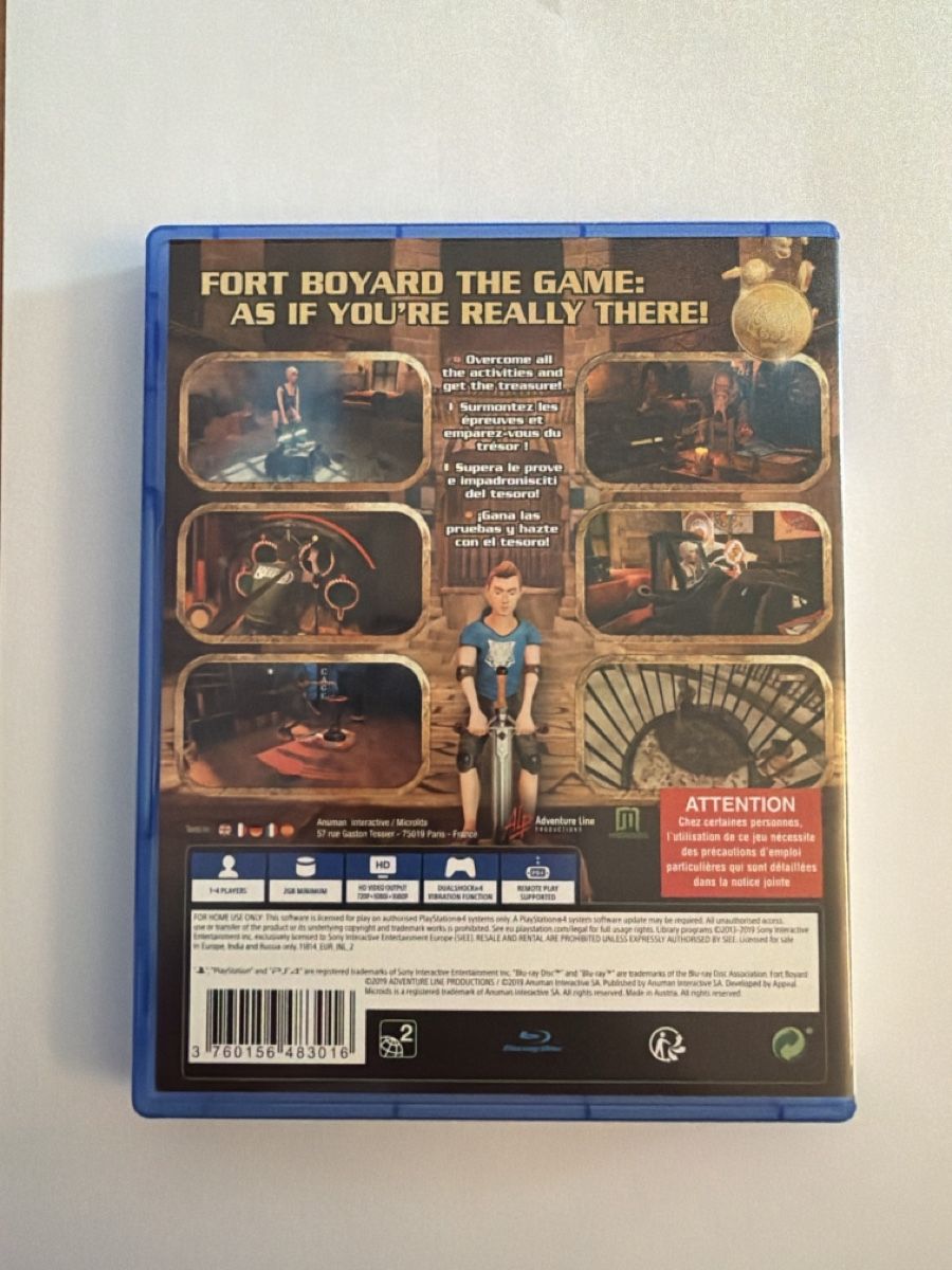 Sony Spiele: Fort Boyard Ps4 Game  – Neu (gemäss Beschreibung) aus Hendschiken von Jamie2006 1