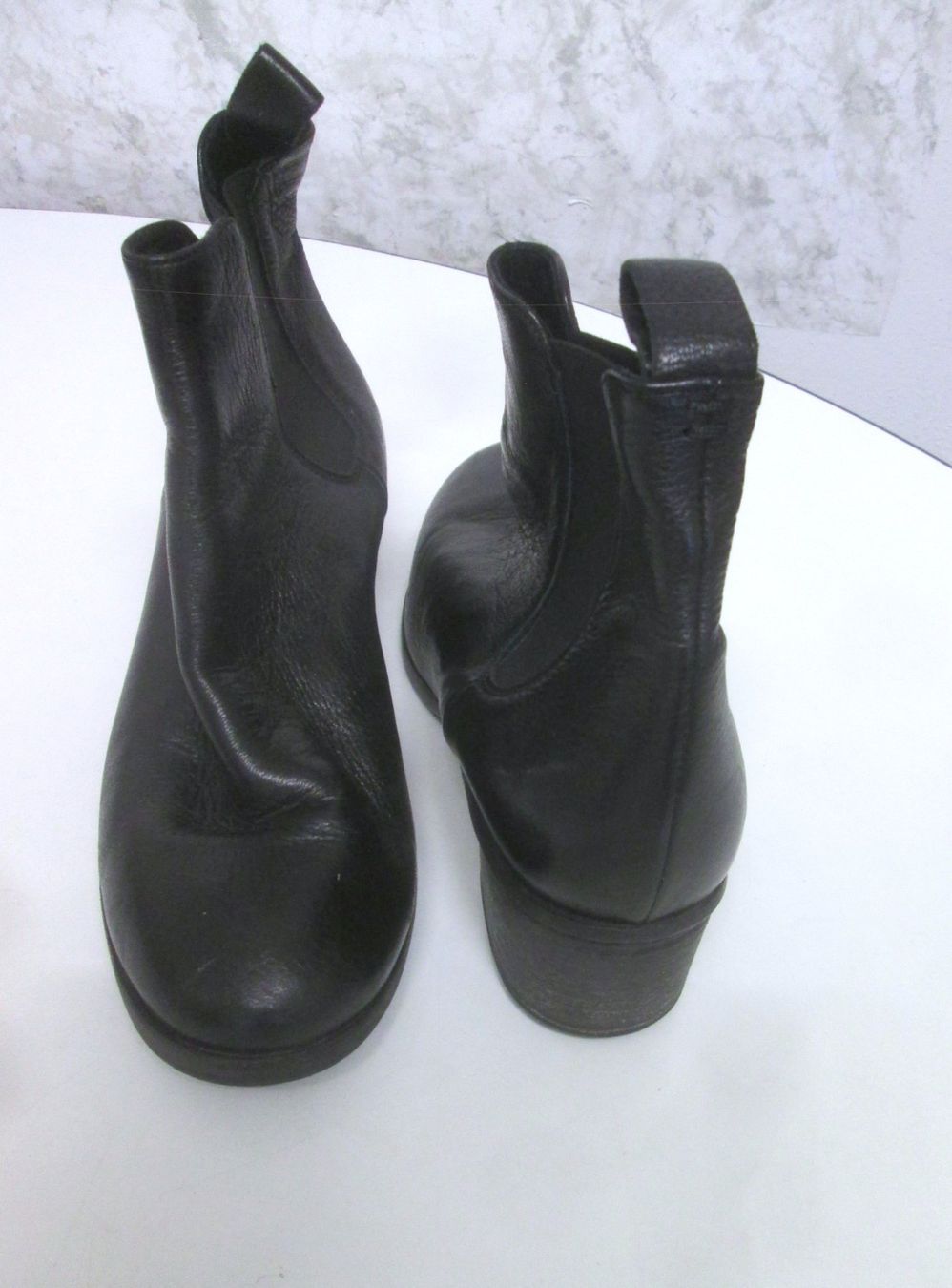Scarpe da donna: Halmanera-Stiefeletten, Größe 40, echtes Leder – Usato da Sementina venduto da babucia 1