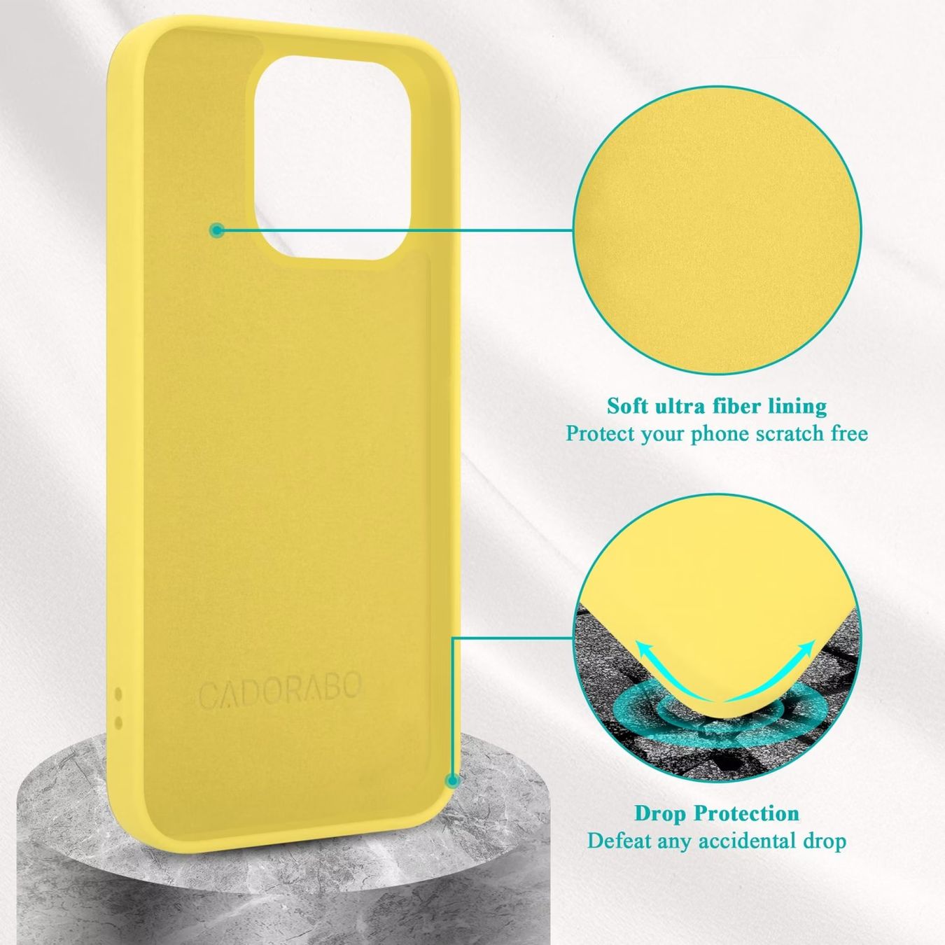 Apple Coques & Protection écran: Hülle - Apple iPhone 14 Pro Silikon Case gelb – Neuf avec emballage d'origine à Disentis/Mustér par Kjh 2