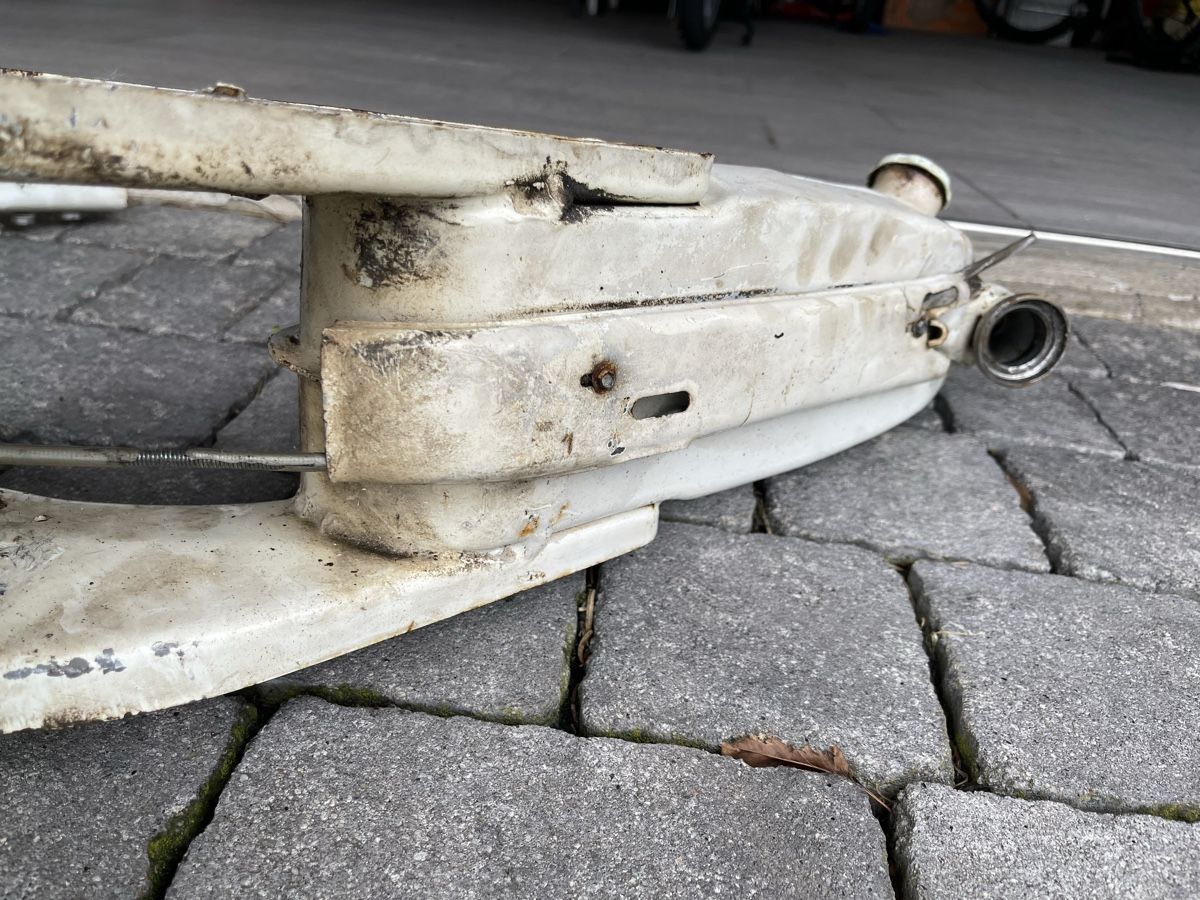 Piaggio Parti ricambio per ciclomotori: Rahmen Piaggio Ciao CH 7075 – Usato da Novazzano venduto da Mich1974 8