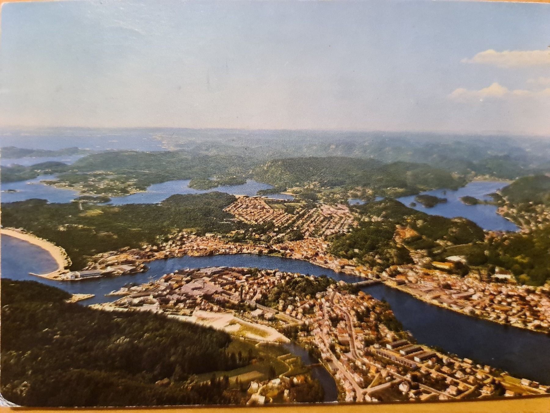 Cartoline postali: Ansichtskarte Mandal Norwegen – Usato da Dintikon venduto da Vexi