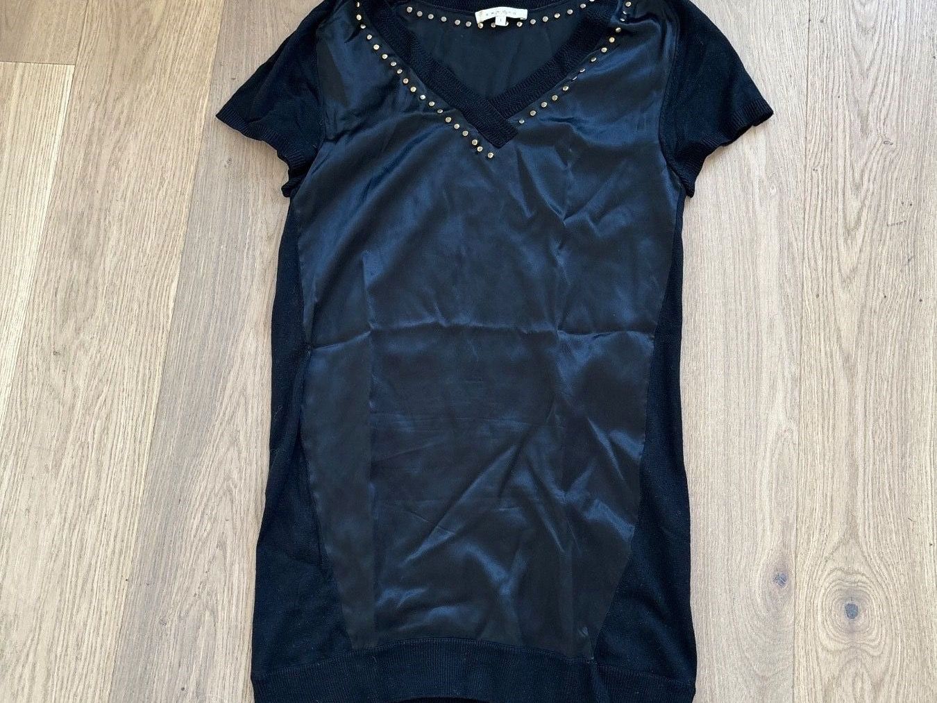 Sandro Vestiti: Robe Sandro noire – Usato da Genève venduto da bha_jcf5
