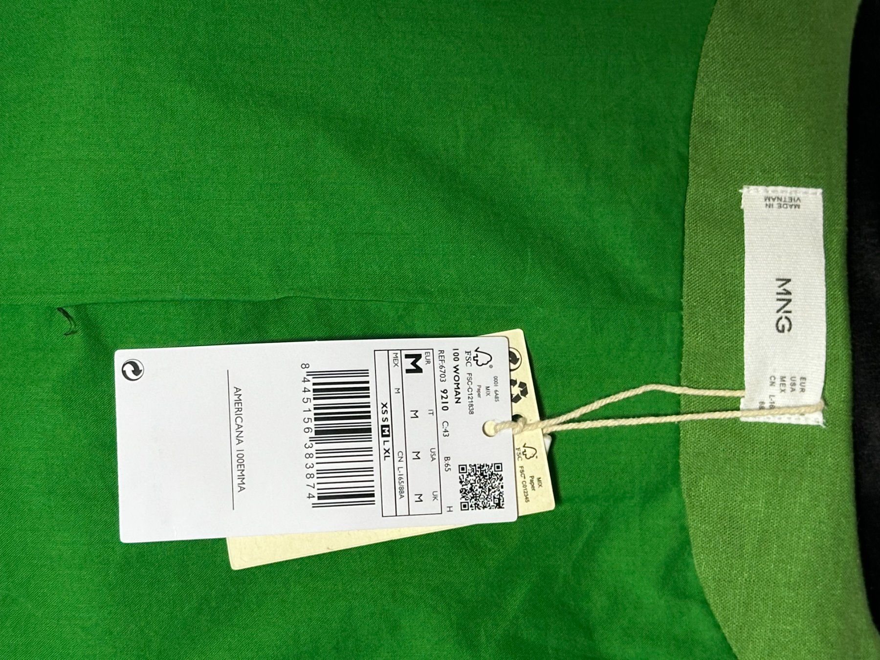Mango Jacken: Blazer Mango vert lin taille M NEUF avec étiquette – Neu (gemäss Beschreibung) aus Préverenges von whothefreshisfxck 3