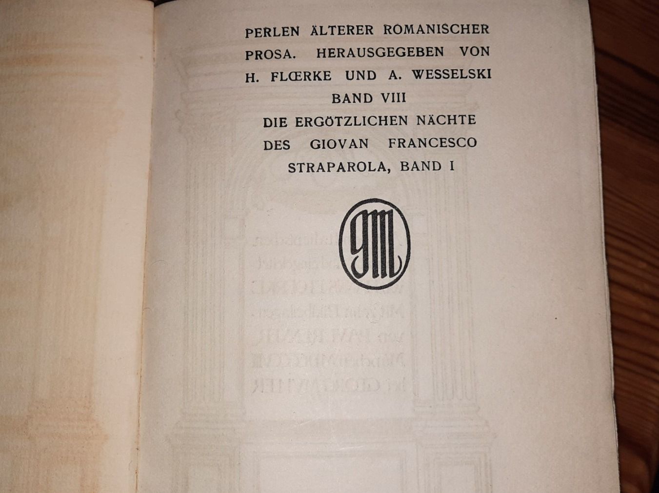 Libri: DIE ERGÖTZLICHEN NÄCHTE  von Giovanfrancesco Straparola – Usato da zürich venduto da gabab 2
