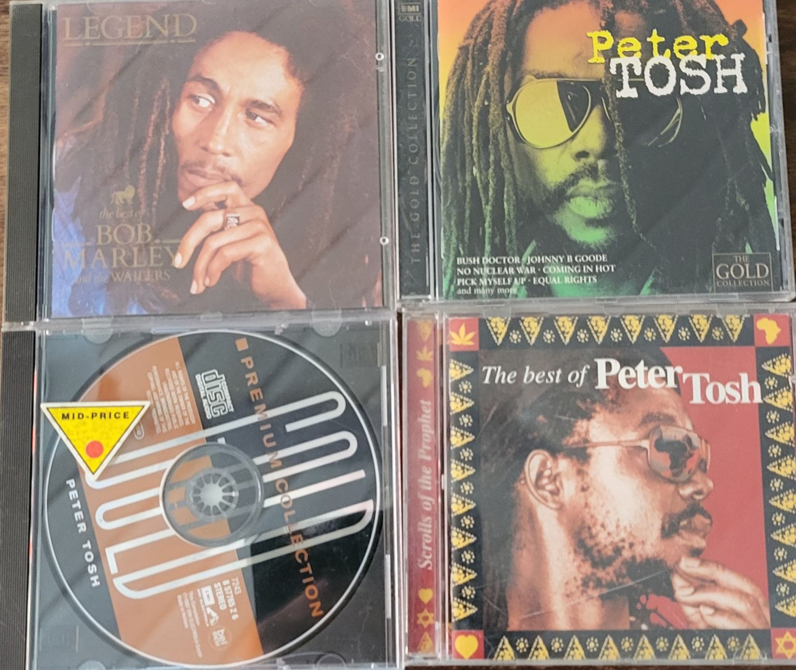 CDs: CDs Bob Marley Legend, Peter Tosh Gold Collection – Gebraucht aus Thun von harry999