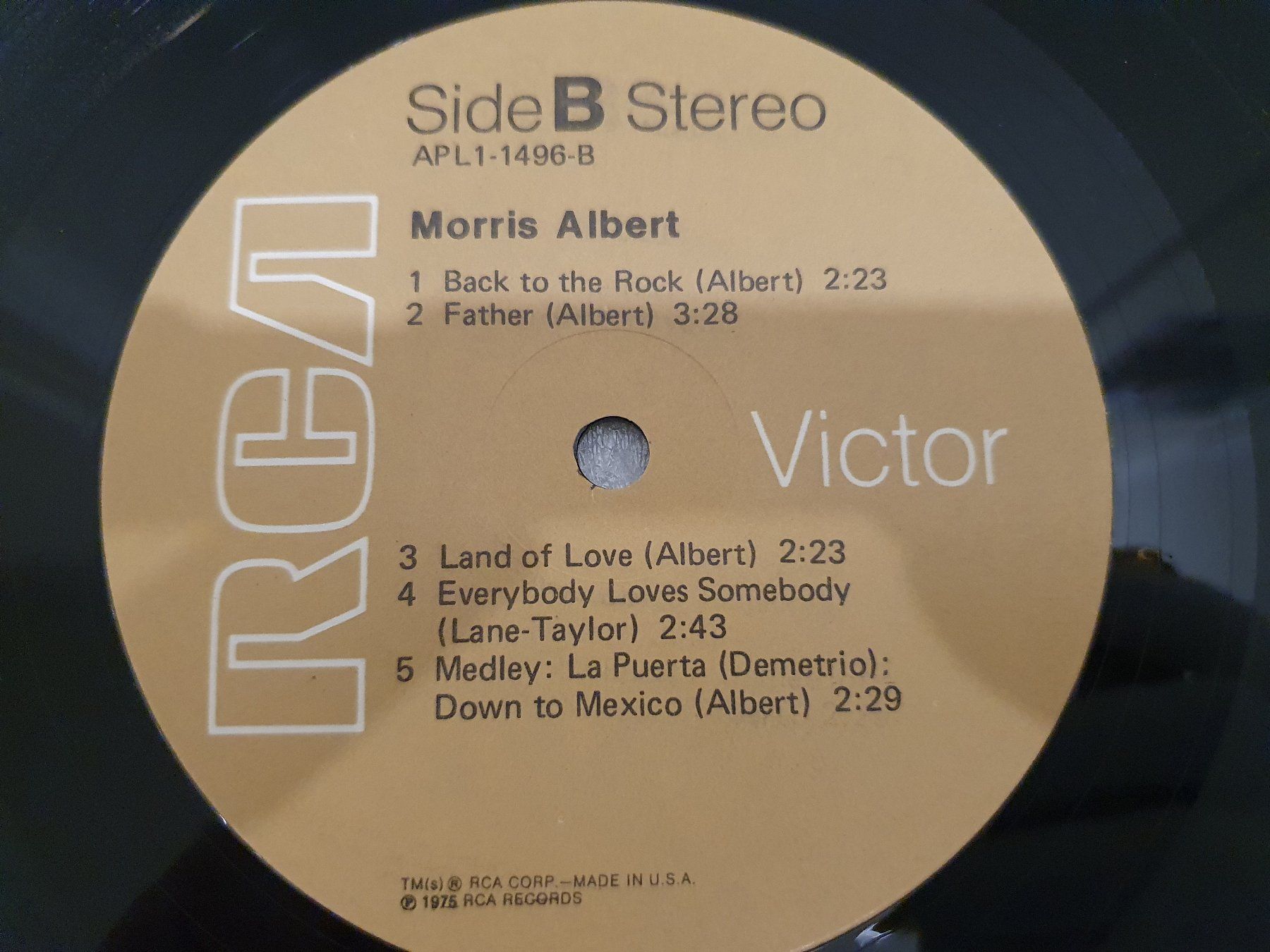 Dischi in vinile: Morris Albert – Morris Albert – Usato da Uster venduto da Vinyl-Leidenschaft 6
