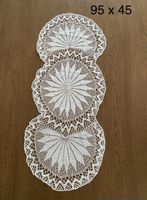 Handgefertigter Tischläufer Spitzendeckchen Vintage shabby c