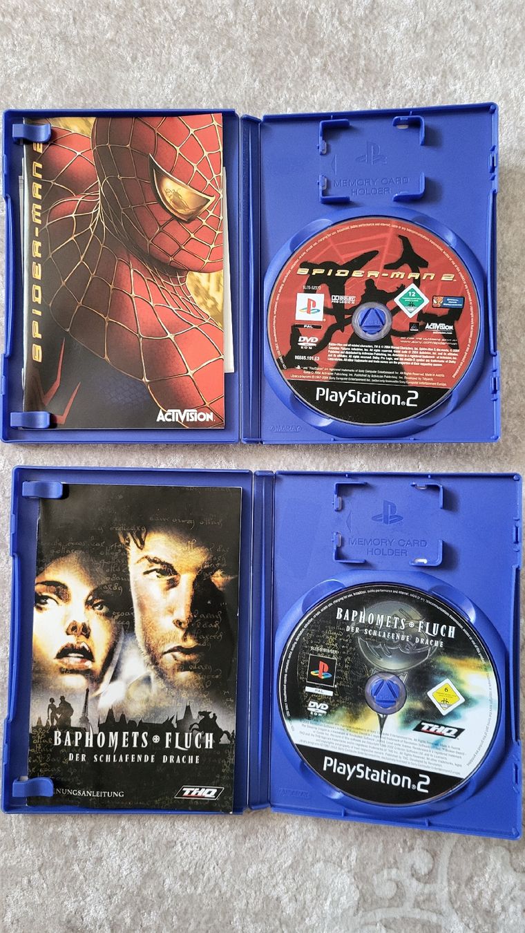 Spiele: Playstation 2 Spiele set.5x Kompl.Top ! – Neu (gemäss Beschreibung) aus Biel/Bienne von Retrohr 3