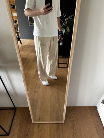 ROUGH Jogginghose, Beige, Gr. L - Top Zustand!