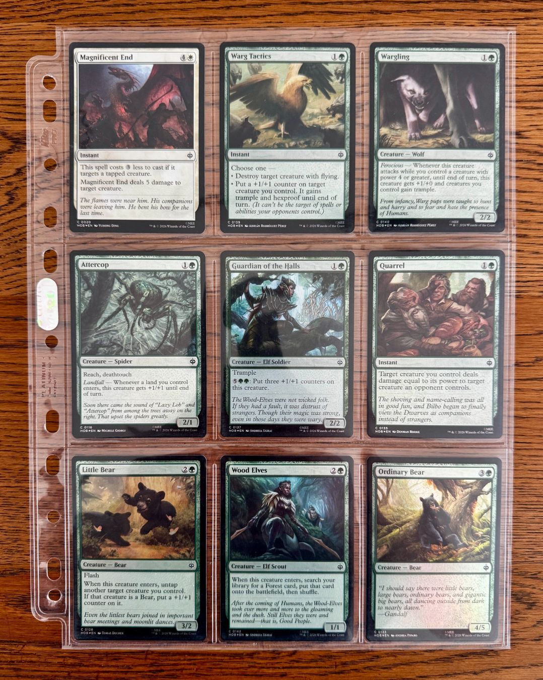 Magic The Gathering Carte collezionabili: The Hobbit Foil Common Set 65/65 – Nuovo (secondo la descrizione) da Rechthalten venduto da hosme_be 1