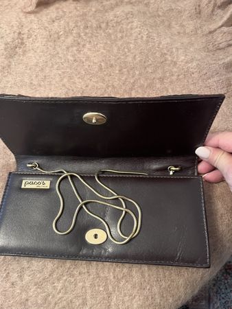 Paco's Kroko-Echte Leder sehr gutem Zustand Clutch Vintage