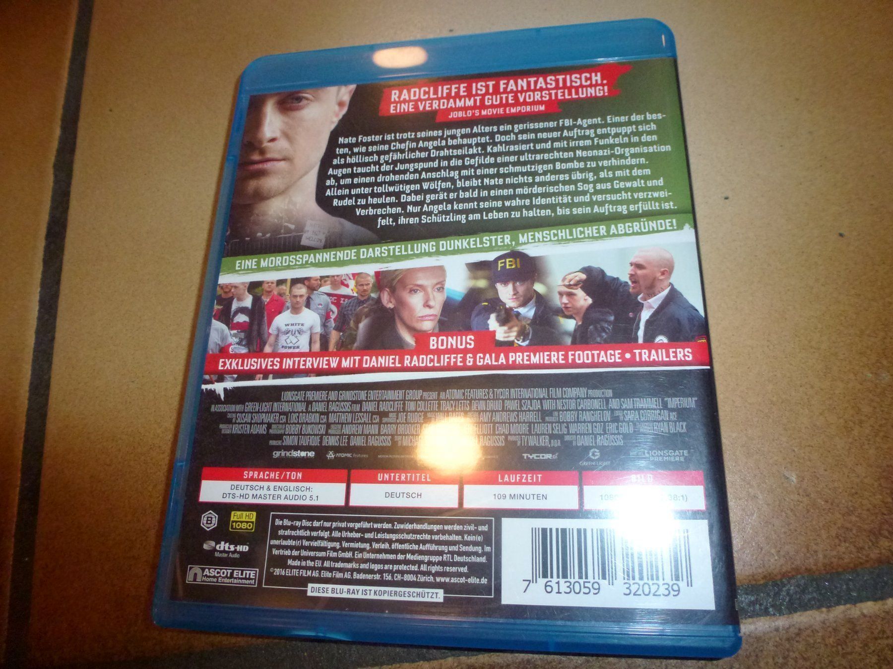 Tutti i DVDs: Imperium BLU-RAY – Usato da Olten venduto da Disc-Verkauf 2