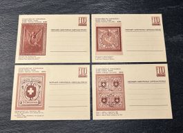 Lot 4x Schweizerisches Postmuseum 