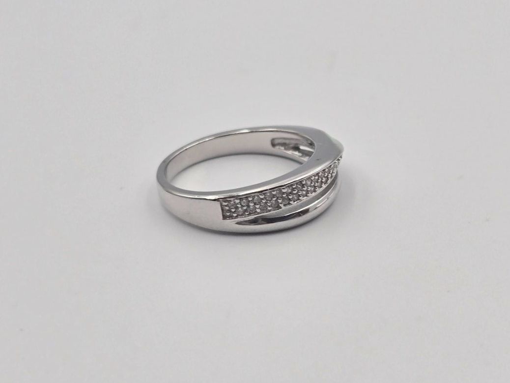 Anelli: Ring Silber 925 Zirkonia Gr. 56 – Nuovo e nell'imballaggio originale da Zug venduto da gold.schmuck 2