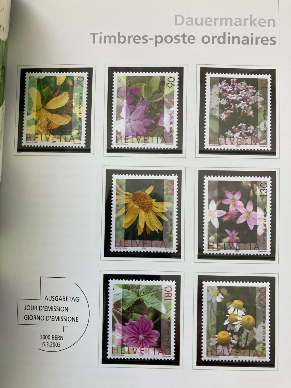 Tous les timbres: Schweiz 2003 Jahrbuch postfrisch vollständig Postpreis-20% – Neuf (Voir description) à Winterthur par schnueps 2