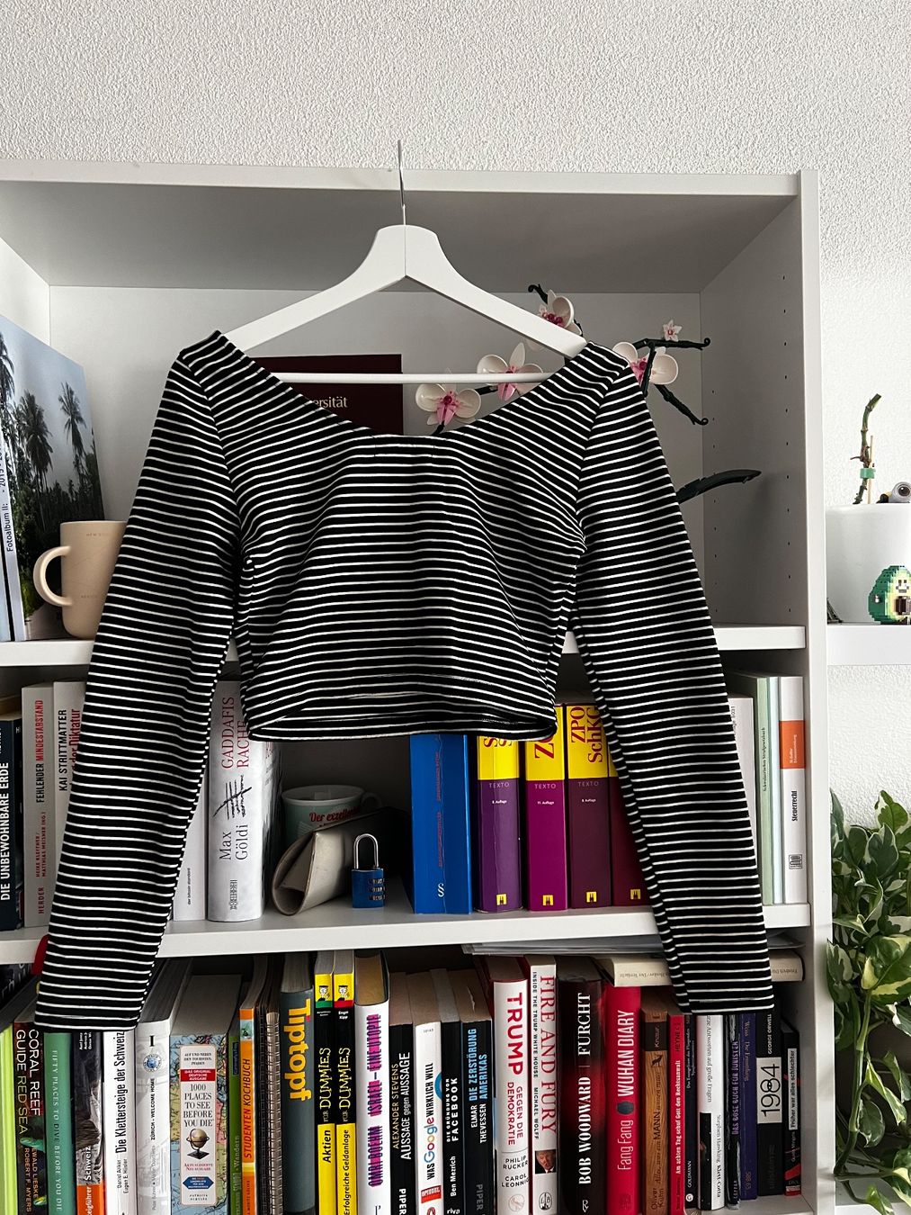 Top: Crop Top Gestreift aus den Kanada – Usato da Lenzburg venduto da impulsive-buyer 1