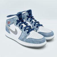 Nike Air Jordan 1 Mid French Blue Fire Red EU 38.5