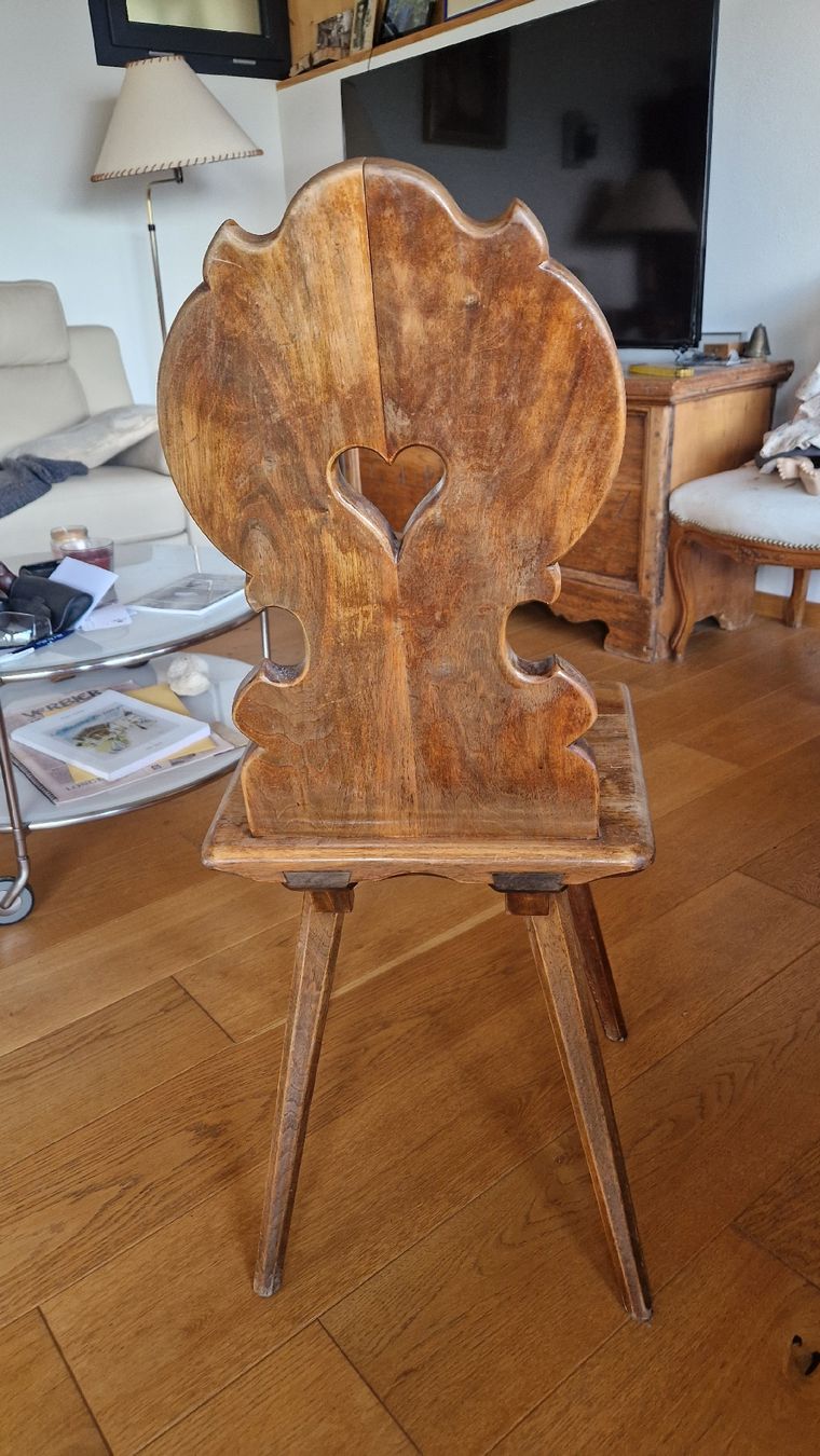 Set di tavolo e panche: table et chaises anciennes – Usato da Chemin venduto da champignon02