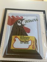 Knorr Hühnerbrühe Blechschild Hahn Vintage Reklame(I13)