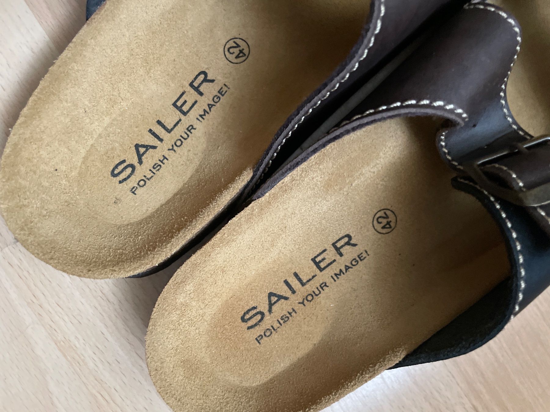 Scarpe da uomo: Hausschuhe Herren Grösse 42 – Nuovo e nell'imballaggio originale da St.Moritz venduto da ClaudiaS010203 2