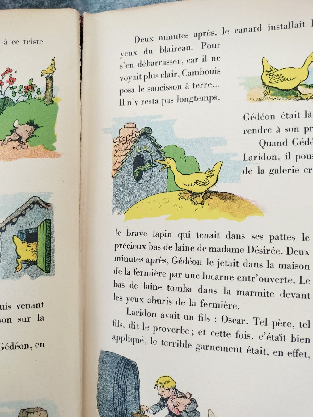 Bücher: Gédéon se marie Benjamin Rabier 1950 – Gebraucht aus Cortaillod von rozinna 9
