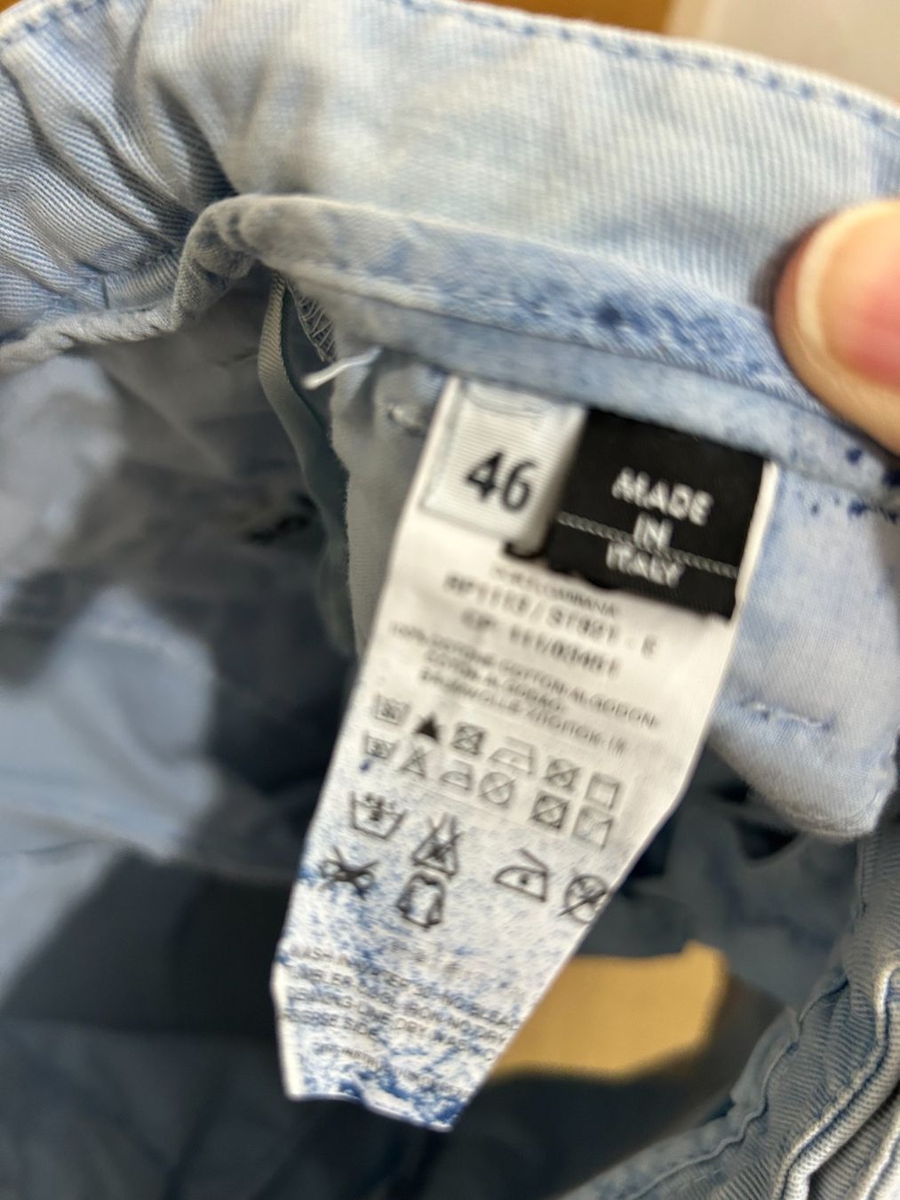 Dolce & Gabbana Hosen: D&G shorts pale blue, IT46 EU38 – Gebraucht aus Itingen von bra_c7hw 2